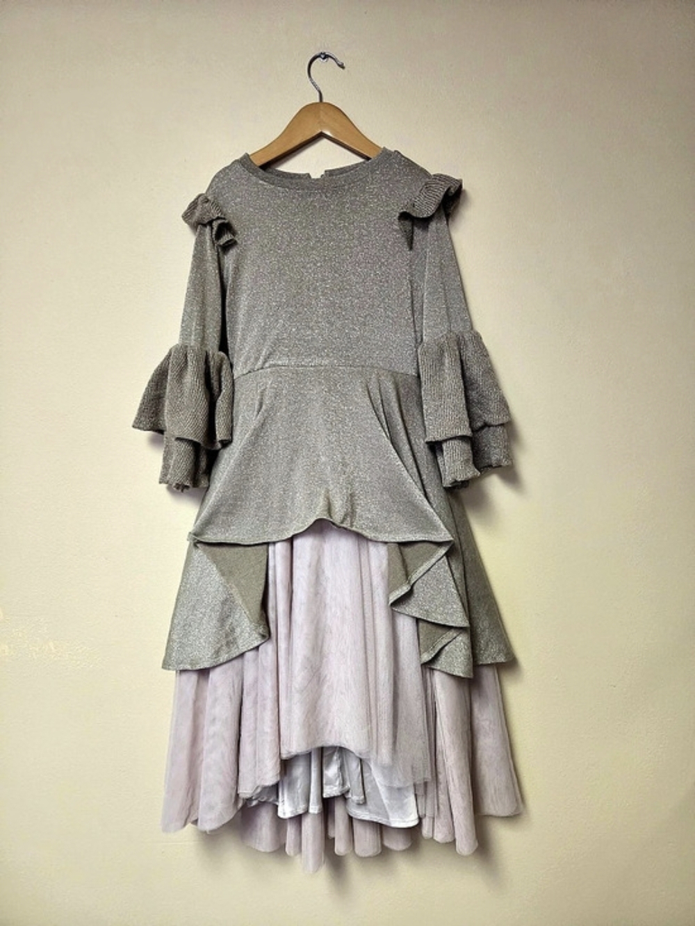 Joyfolie Ava Dress Girls Size 8 Layered Formal Dress NWT